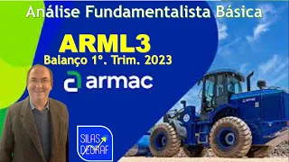 ARML3 - ARMAC LOCAÇÃO, LOGÍST. E SERVIÇOS S/A. ANÁLISE FUNDAMENTALISTA BÁSICA - PROF. SILAS DEGRAF