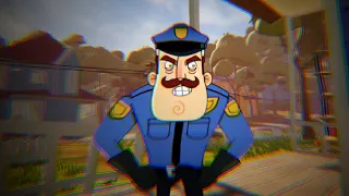 HELLO NEIGHBOR CARTOON COP NEIGHBOR   Hello Neighbor Mod