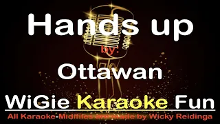 Backingtrack with lyrics  Hands up - Ottawan