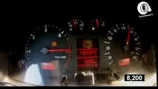 Audi A4 2.5TDI Avant - 0-250km/h (speedo) - 2014 setup ~ 330hp