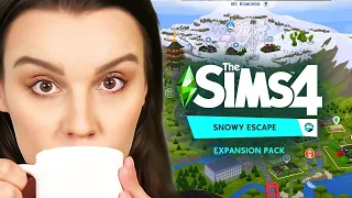 I secretly helped make The Sims 4 Snowy Escape...