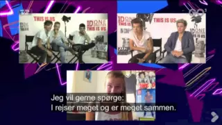 One Direction - TV2 Interview (Denmark)
