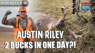 Austin Riley Hunting Highlights  | 2 BUCKS in ONE DAY | Realtree Road Trips Rewind