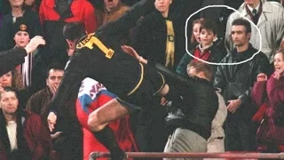 ERIC CANTONA - THE DIRTIEST FIGHTS AND TACKLES