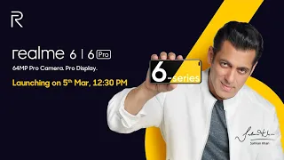 Realme 6 & 6 Pro launch event live