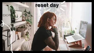 RESET DAY || how to stop feeling unproductive and unmotivated