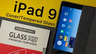 Best Cover/Tempered glass💯| iPad 9th Gen🔥| Under Rs. 500 | Installation | Robustrion | Oct 2023 |