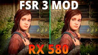 FSR 3 Mod - Test in 10 Games - AMD RX 580