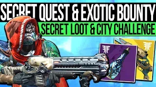 Destiny 2 | SECRET QUEST PORTAL & BOUNTY EXOTIC! Statue Rewards, Ascendant Challenge & Mystery Items