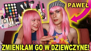 MALUJE CHŁOPAKA JAK BADDIE Z TIK TOKA 😂💄