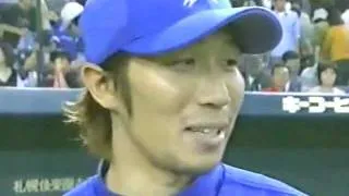 多村 勝ち越しHR＆ヒーローインタビュー 2003年6月26日