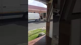 Cigarette van robbed