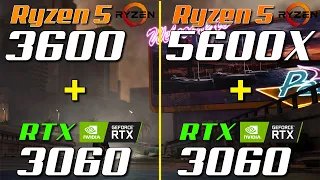 Ryzen 5 3600 vs. Ryzen 5 5600X | RTX 3060 | Will it Bottleneck?