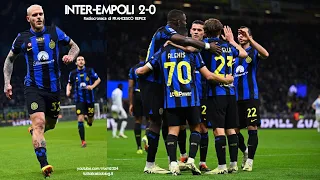 INTER-EMPOLI 2-0 - Radiocronaca di Francesco Repice (1/4/2024) Rai Radio 1