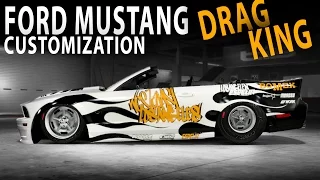 Midnight Club LA - Ford Mustang GT Convertible (DRAG KING)(Customization)