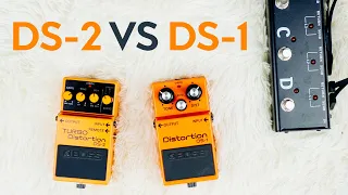 Boss DS-2 Turbo Distortion vs Boss DS-1 Distortion - Iconic pedals compared