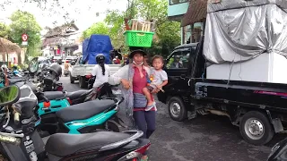 Walking Through the Streets of Ubud, Bali Unedited