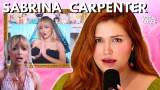 Vocal Coach Reacts to SABRINA CARPENTER I "Feather"