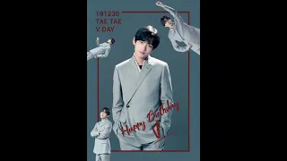 Happy Birthday tae 🎉✨🎊💜💜|| happy v day 💜✌️💜🥳|| BTS v cute tae