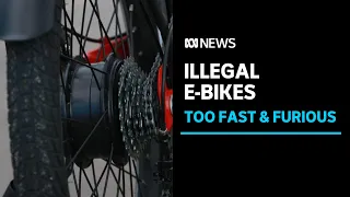 There are concerns illegal modifications are turning some e-bikes into speed machines. | ABC News