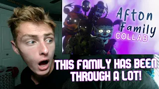 CONNECTIONS! FNaF - "Afton Family REMIX/COVER" (APAngryPiggy, KryFuZe) COLLAB | REACTION