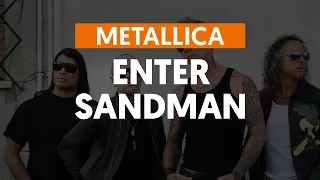 ENTER SANDMAN - Metallica | Como tocar na guitarra