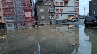 18.05.2024: Altstadt von Bernkastel-Kues überflutet