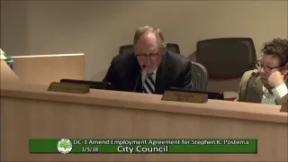 City Council Meeting Special Session 3-5-18