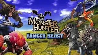 All Fanged Beast in Every Monster Hunter (Games and Manga) With Some Facts