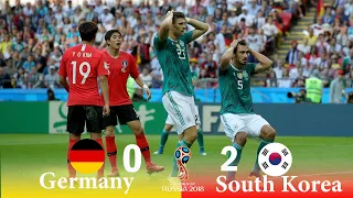 South Korea vs Germany 2x0 FIFA World Cup 2018 All Goals And Highlights
