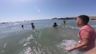 Playa Cañamo Olas Grandes