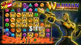 HUGE COMEBACK ON SUPERHERO GEMS BONANZA!! (Wildman Super Bonanza)