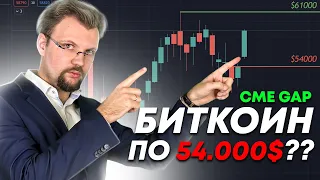 БИТКОИН прорыв на $61000 или $54000 CME gap? Карта  VISA на Эфире? Челлендж портфолио обзор.