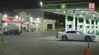 Police looking for suspects in Midtown gas station shooting