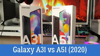 Сравнение Samsung Galaxy A51 vs A31: А где разница то???