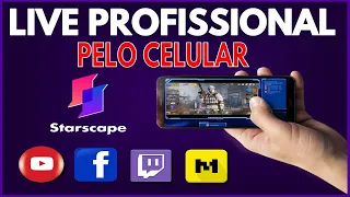 📲 Faça LIVE PROFISSIONAL pelo CELULAR usando apenas um aplicativo!!! 🔥  [TUTORIAL]