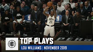 Lou Williams' Top Plays of November | LA Clippers