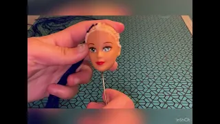 How to reroot dolls hair