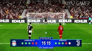 PES 2020 | Liverpool vs Juventus | UEFA Champions League Final | Penalty Shootout | Gameplay PC
