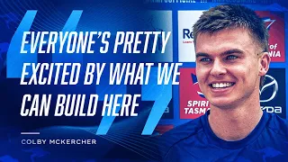 Rising Star Colby McKercher on the emerging talent at North Melbourne