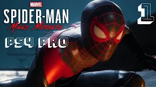 Spider-Man Miles Morales / Человек-Паук Майлз Моралес PS4pro Прохождение #1