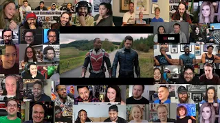 THE FALCON AND THE WINTER SOLDIER Trailer (2021) | Reaction Mashup