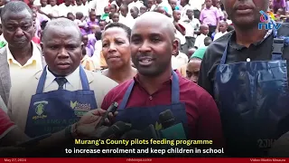 Murang'a County pilots feeding programme to increase enrolment and keep children in school