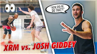 XRM vs Josh Giddey Go At It In King Of The Court!!
