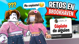 CUMPLIENDO RETOS EN BROOKHAVEN 3 😳 | ROBLOX