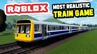 The Most REALISTIC TRAIN SIM Game on Roblox (British Railway)