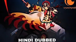 Akaza showed up against Rengoku | Demon Slayer Hindi Dubbed | Crunchyroll #anime  #demonslayer