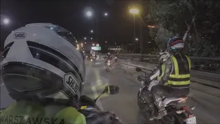 Świec przykładem nocą 2018 - VI odblaskowa parada motocyklowa