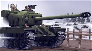 T29 vs TIGER 2 - 50 vs 50 MASSIVE HEAVY DUEL