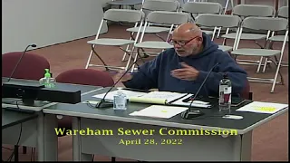 Wareham Sewer Commissioners Meeting 4-28-22